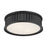 Millennium Lighting Corvella 3 Light Flush Mount, Matte Black - 9503-MB