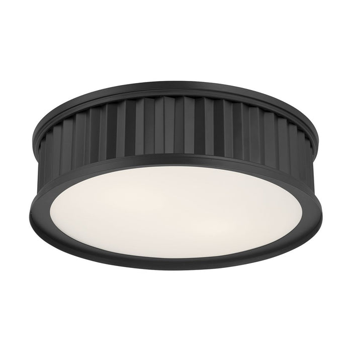Millennium Lighting Corvella 3 Light Flush Mount, Matte Black
