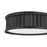 Millennium Lighting Corvella 3 Light Flush Mount, Matte Black