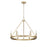 Millennium Lighting Carruth 6Lt Chandelier, Modern Gold