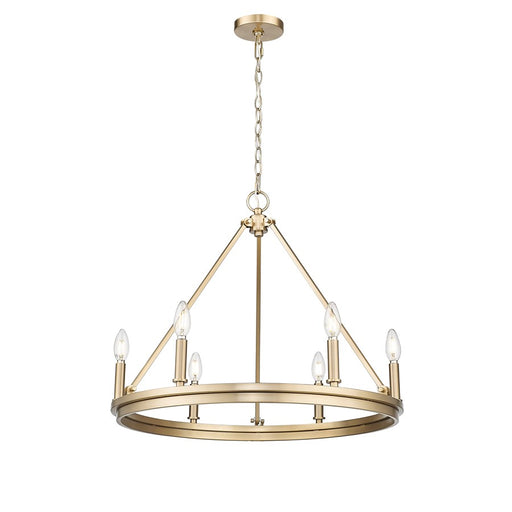 Millennium Lighting Carruth 6Lt Chandelier, Modern Gold