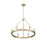 Millennium Lighting Carruth 6Lt Chandelier, Modern Gold