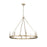 Millennium Lighting Carruth 8Lt Chandelier, Modern Gold