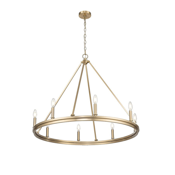 Millennium Lighting Carruth 8Lt Chandelier, Modern Gold