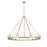 Millennium Lighting Carruth 1Lt Chandelier, Modern Gold