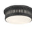 Millennium Lighting Velune 2 Light Flush Mount, Matte Black