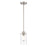 Millennium Lighting Beverlly 1Lt 5" Pendant, Nickel/Clear Beveled