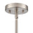 Millennium Lighting Beverlly 1Lt 5" Pendant, Nickel/Clear Beveled