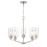 Millennium Lighting Beverlly 5Lt 26" Chandelier, Nickel/Clear Beveled - 9515-BN