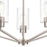 Millennium Lighting Beverlly 5Lt 26" Chandelier, Nickel/Clear Beveled