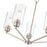 Millennium Lighting Beverlly 5Lt 26" Chandelier, Nickel/Clear Beveled