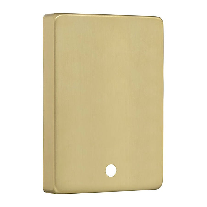 Millennium Lighting Marbridge 1Lt Wall Sconce, Brass/Clear