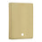Millennium Lighting Marbridge 1Lt Wall Sconce, Brass/Clear