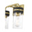Millennium Marbridge 2Lt Bathroom Vanity Light, Brass/Clear