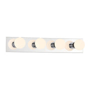 Millennium Lighting Bellisse 4Lt Bathroom VanityLt Bar, Chrome - 96104-CH
