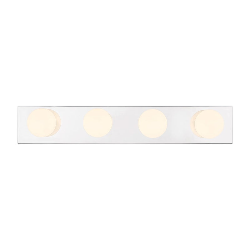 Millennium Lighting Bellisse 4Lt Bathroom VanityLt Bar, Chrome