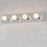 Millennium Lighting Bellisse 4Lt Bathroom VanityLt Bar, Chrome