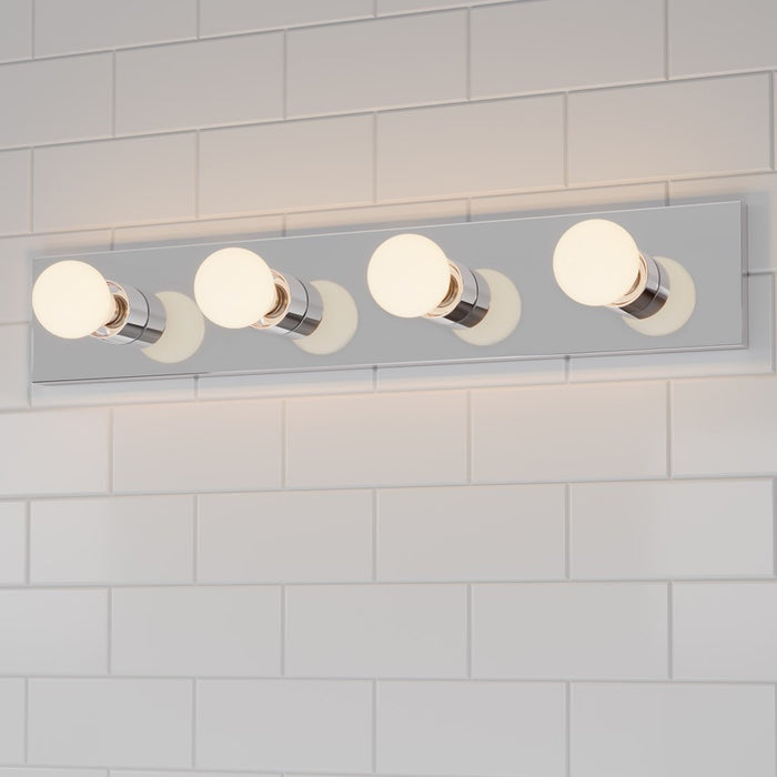 Millennium Lighting Bellisse 4Lt Bathroom VanityLt Bar, Chrome