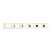 Millennium Lighting Bellisse 6Lt Bathroom VanityLt Bar, Chrome - 96106-CH