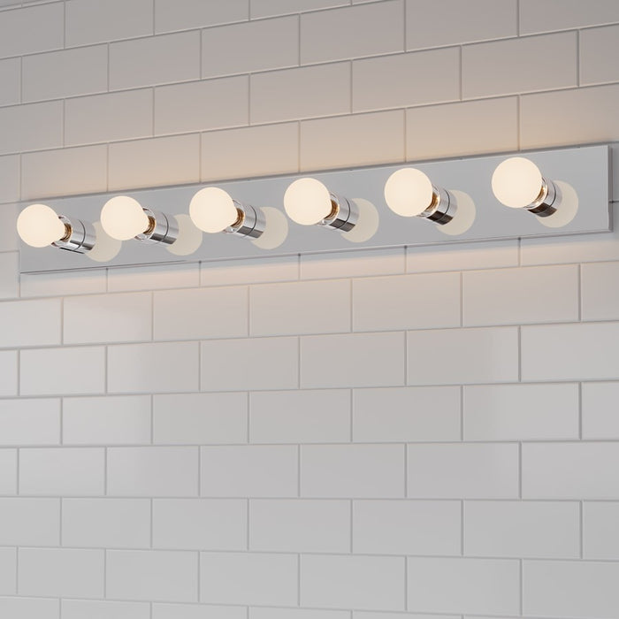 Millennium Lighting Bellisse 6Lt Bathroom VanityLt Bar, Chrome