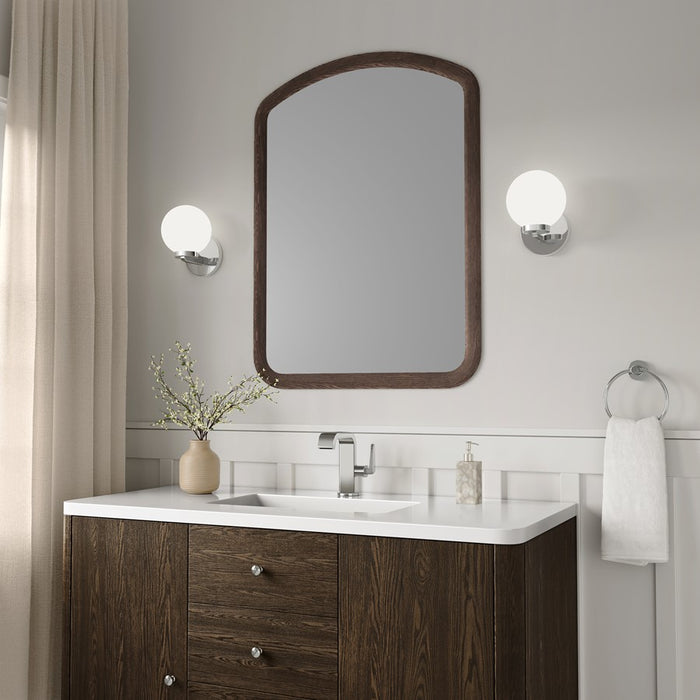 Millennium Lighting Ardeva 1Lt Wall Sconce, Chrome/Shiny Opal