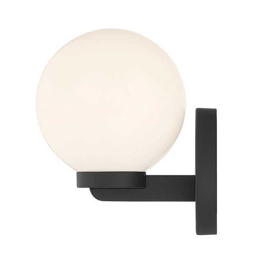 Millennium Lighting Ardeva 1Lt Wall Sconce, Black/Shiny Opal