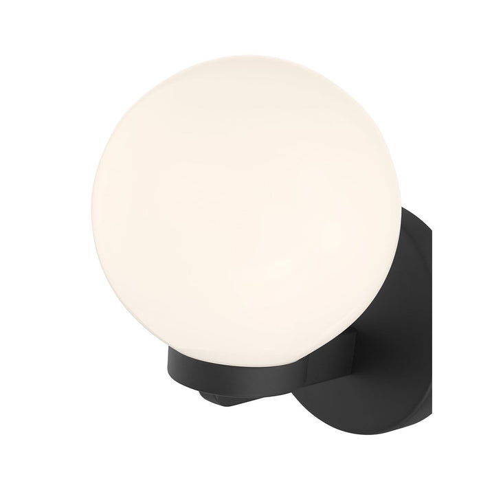 Millennium Lighting Ardeva 1Lt Wall Sconce, Black/Shiny Opal