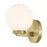 Millennium Lighting Ardeva 1Lt Wall Sconce, Brass/Shiny Opal - 97001-VB