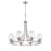 Millennium Lighting Ashford 8Lt Chandelier, Brushed Nickel - 9728-BN
