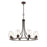 Millennium Ashford 9 Light 28" Chandelier, Rubbed Bronze
