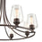 Millennium Ashford 9 Light 28" Chandelier, Rubbed Bronze