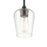 Millennium Ashford 1 Light 38" Mini-Pendant Light, Matte Black