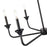 Millennium Lighting Herring 6Lt 23" Chandelier, Black