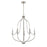 Millennium Lighting Senoia 5Lt Chandelier, Brushed Nickel