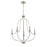 Millennium Lighting Senoia 5Lt Chandelier, Brushed Nickel