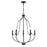 Millennium Lighting Senoia 5Lt Chandelier, Black - 98005-MB