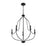Millennium Lighting Senoia 5Lt Chandelier, Black