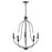 Millennium Lighting Senoia 5Lt Chandelier, Black