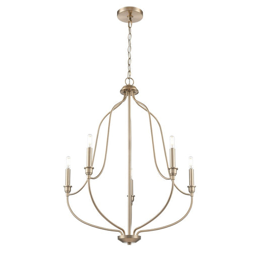 Millennium Lighting Senoia 5Lt 25" Chandelier, Modern Gold - 98005-MG