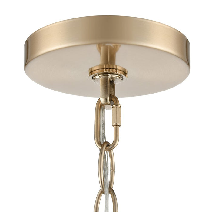 Millennium Lighting Senoia 5Lt 25" Chandelier, Modern Gold