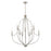 Millennium Lighting Senoia 9Lt Chandelier, Brushed Nickel