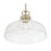 Millennium Lighting Clarien 1 Light Pendant, Modern Gold/Clear