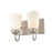 Millennium Lighting Vanity, Clear Seeded