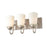 Millennium Lighting Vanity, Clear Seeded