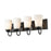 Millennium Lighting Vanity, Clear Seeded