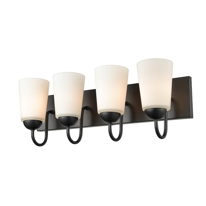 Millennium Lighting Vanity, Clear Seeded