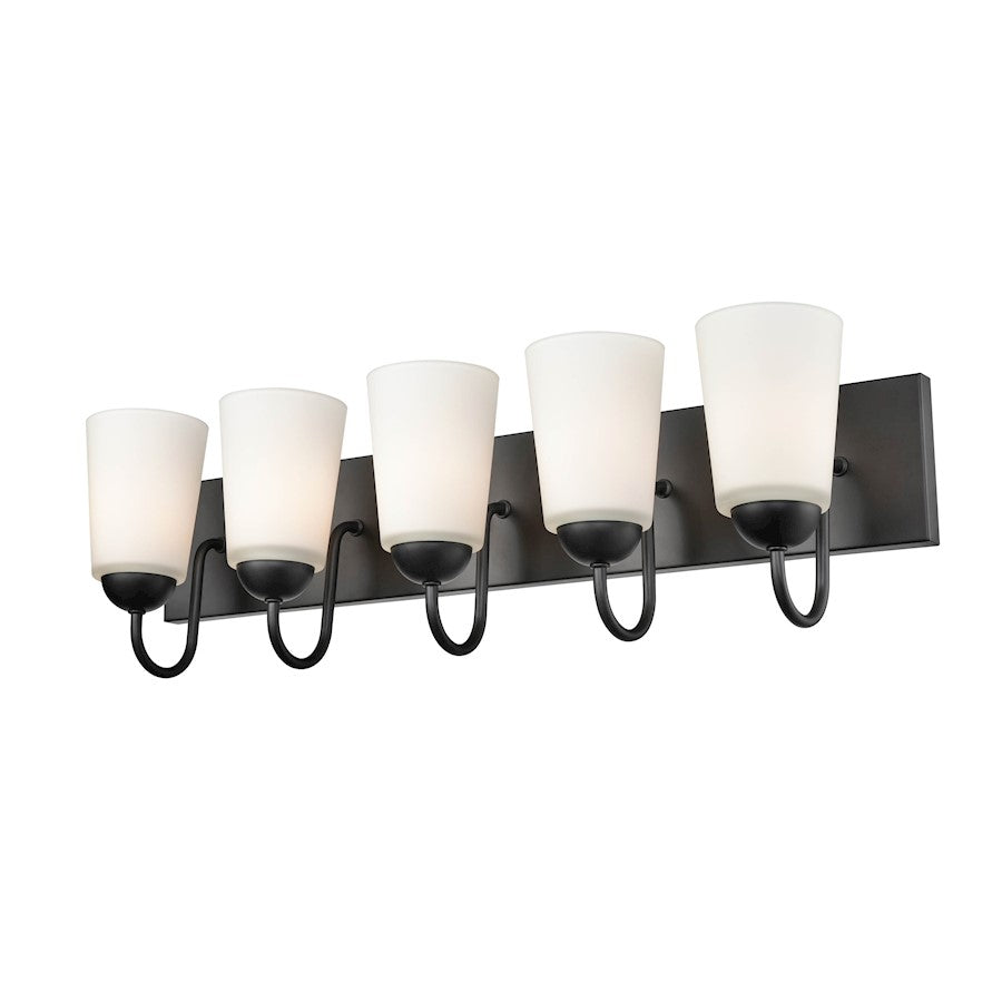 Millennium Lighting Vanity, Clear Seeded