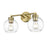 Millennium Lighting Jonatan 2Lt Vanity, Vintage Brass