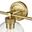 Millennium Lighting Jonatan 3Lt Vanity, Vintage Brass