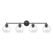 Millennium Lighting Jonatan 4Lt Vanity, Black - 99104-MB